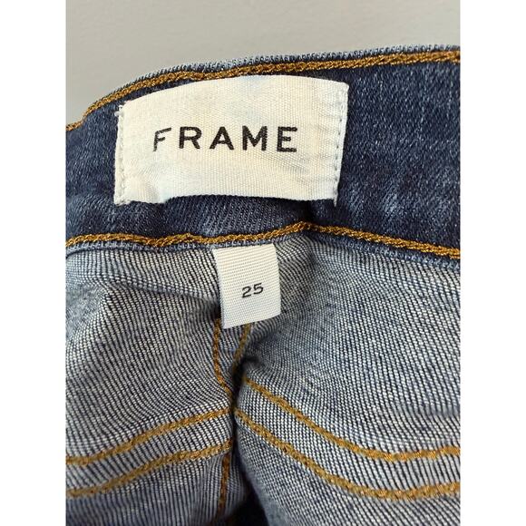 Frame Womens Le High Skinny Jeans Size 25 - Picture 2 of 6